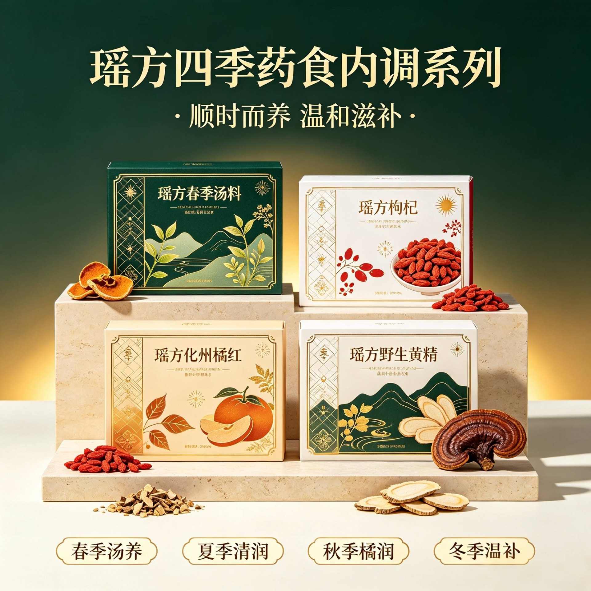 四季药食内调